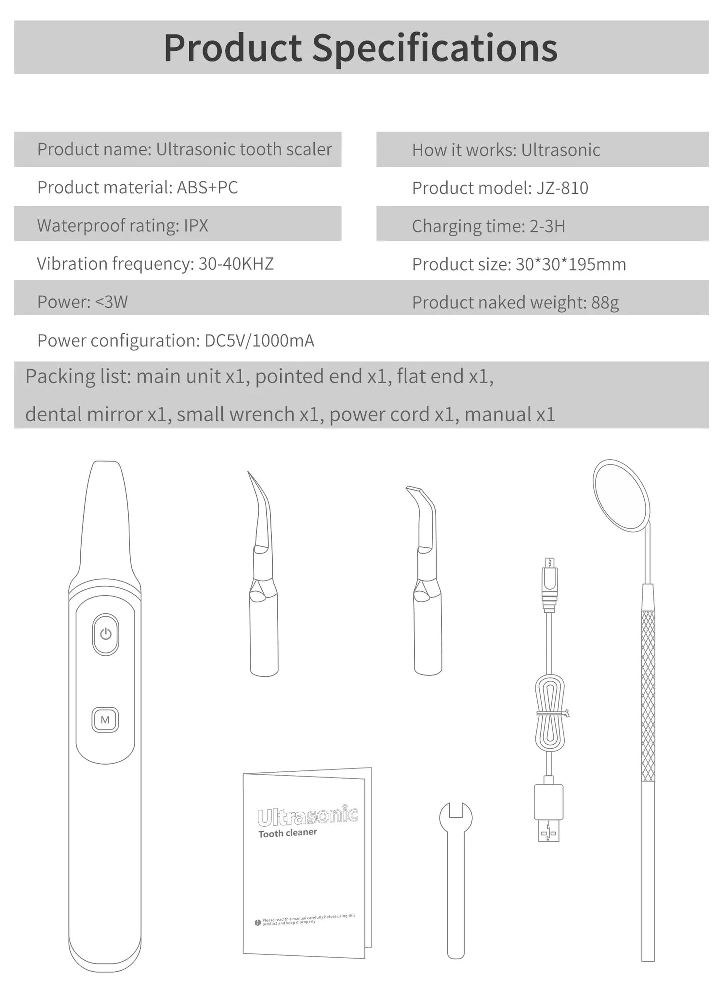 Xiaomi Ultrasonic Dental Scaler