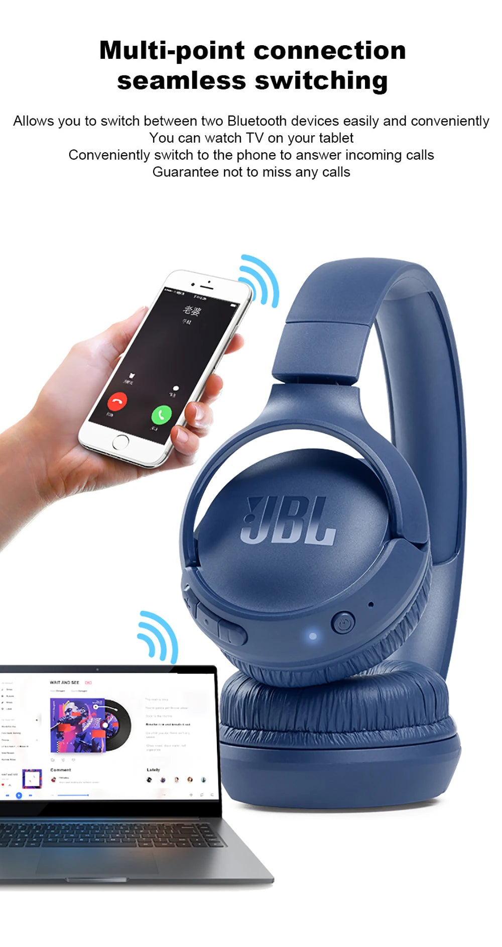 JBL-Tune 510BT EchoShield BTX